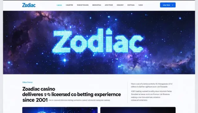 Zodiac Casino Delivers Licensed Cosmic Betting Experience Since 2001